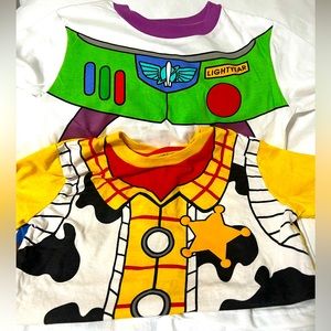 2 boys shirts Size 5T. NWOT buzz light year and Woody from Toy Story.
